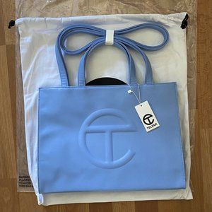 Telfar Medium Cerulean Shopping Bag